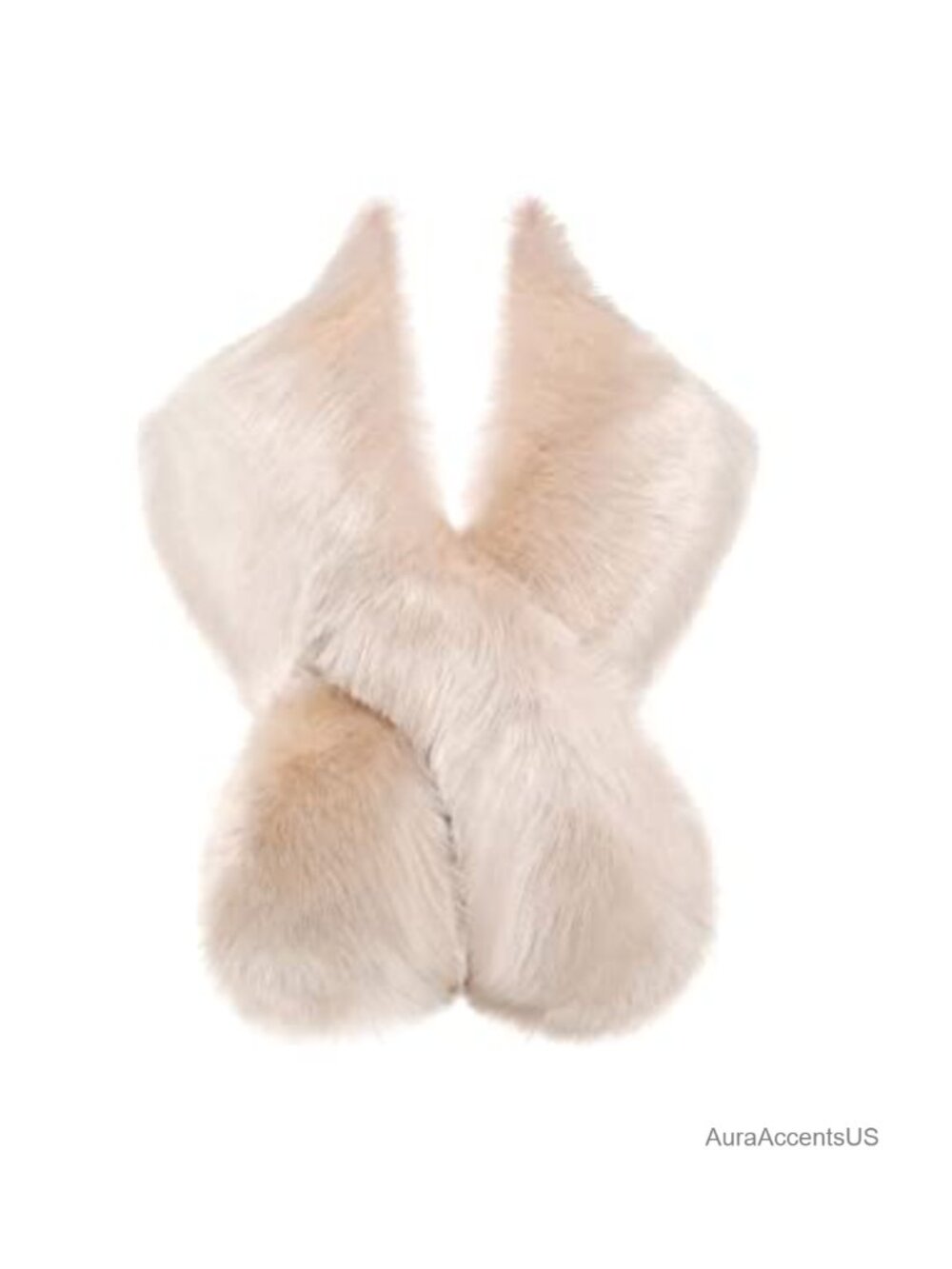 Faux Fur Shawl Wrap Evening Party Cover Up Bridal Stole